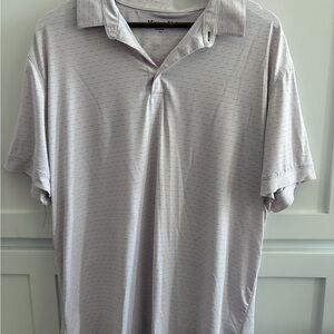 Mizzen+Main Subtle Patterned Polo Shirt